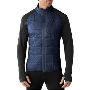 SmartWool Men's Corbet 120 Performance Jacket Merino Wool Blue Gray Size Large